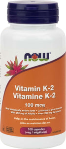 Vit K-2 100mcg 100vcap