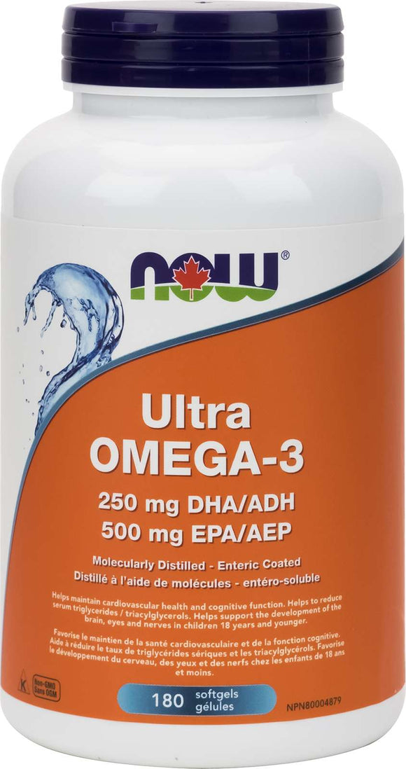 Ultra Omega-3 1000mg (500EPA / 250DHA)  180gel