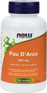 Pau D'Arco 500mg 100vcap