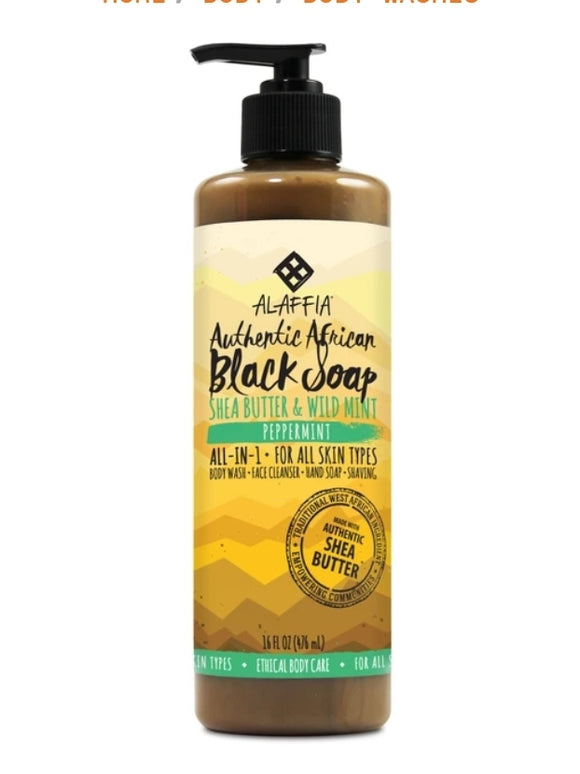 Alaffia Black Soap 16oz